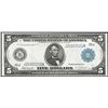 Image 1 : 1914 $5 Federal Reserve Note Kansas City