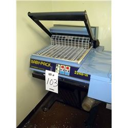 Italdibipack Baby-Pack 3246-N Shrink Wrap Machine, w/ Mobile Stand
