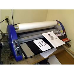 27 IN. USI ARL-SERIES ROLL LAMINATOR, IN-LINE SLITTER, $1,500.00 NEW