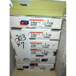 NCR #5789 2 PART REVERSE BLACK PRINT /$25.00 PACK