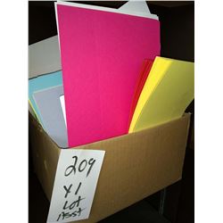 ASSORTED COLOR PAPER