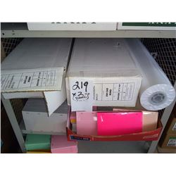 24" X 30"  BOND ENGINEERING ROLLS, 20 LB / APPROX. $100.00 PER CS NEW