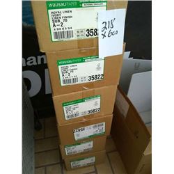 ROYAL LINEN IVORY ENVELOPES 4 3/8" X 5 3/4" / APPROX. $150.00 PER CS NEW