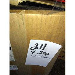 DOCUTAB 50 SETS DTL53  11" X 9" WHITE 90 LB / APPROX. $109.00 PER CS NEW