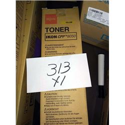 IKON CPP8050 YELLOW TONER / APPROX. $80.00 NEW