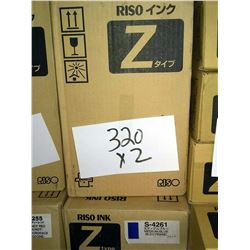 RISO MEDIUM BLUE S-4261 Z TYPE U / APPROX. $50.00 NEW