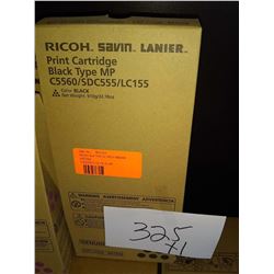RICOH SAVIN LANIER BLACK TYPE MP PRINT CARTRIDGE / APPROX. $40.00 NEW