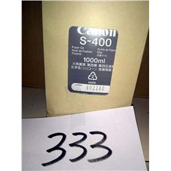 CANON S400 FUSER OIL 402240 / APPROX $50.00 NEW
