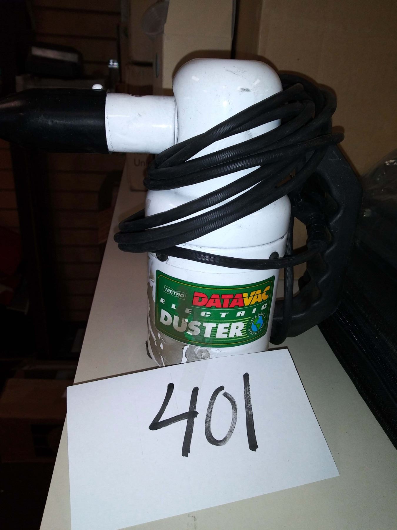 DATAVAC ELECTRIC DUSTER / APPROX. 80.00 NEW