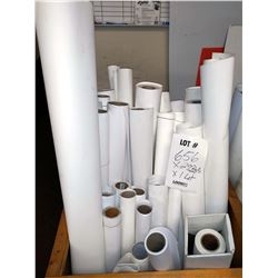 29 ASSTD. PARTIAL ROLLS: GLOSSY, FINE ART CANVAS, SELF ADHESIVE, OTHER