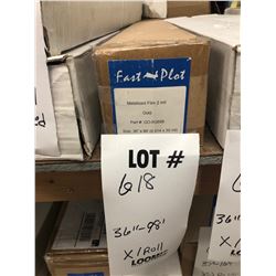 NEW FAST PLOT 36" X 98' GOLD METALIZED FILM, 2 MIL