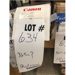CANON 36" X ??' GLOSSY PHOTOGRAPHIC PAPER 190 GSM