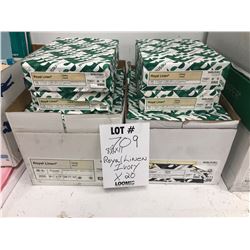 WAUSAU 80 # ROYAL LINEN 8.5 X 11, IVORY / APPROX. $20.00 PER REAM