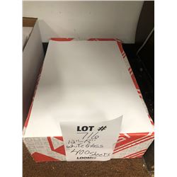 12" X 18" WHITE GLOSS PAPER X 400 SHEETS