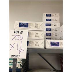 DOMTAR 8.5 X 11 BRIGHT WHITE 110# PAPER, 250 SHEETS / APPROX. $12.OO PER REAM