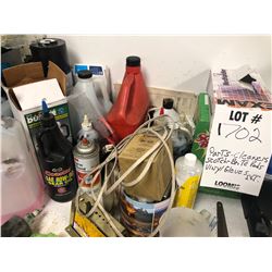 PARTS CLEANERS, SCOTCH BRITE PADS,VINYL GLOVES, GEAR OIL, MORE