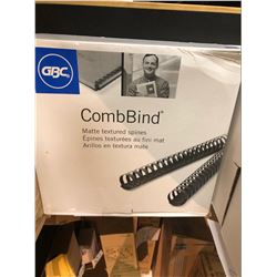 COMBBIND MATTE SPINES, 1 BOX