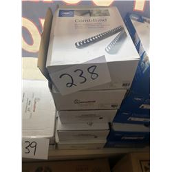GBC COMBBIND MATTE SPINES ¾" /19MM
