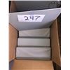 Image 2 : GRAY 3 RING BINDER, 1 CASE