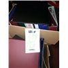 Image 2 : LOT OF ASSTD 3 RING BINDERS, 4 CASES