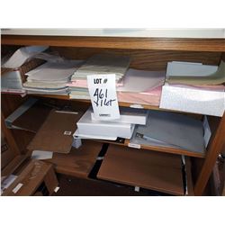 ASSTD PAPER, CLIPBOARD, BINDER LOT