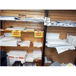 LARGE LOT OF MISC LOOSE PAPER