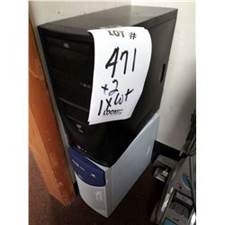PAIR OF COMPUTER TOWERS