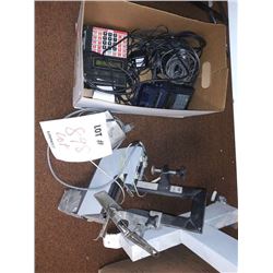 ASSTD LOT: CREDIT CARD MACHINE, CALCULATOR, ELECTRIC STAPLER