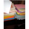 Image 3 : LOT OF ASSORTED COLOR PAPER