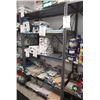 Image 1 : STEEL SHELVING UNIT