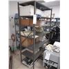 Image 1 : STEEL SHELVING UNIT
