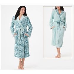 Reversible VelvetSoft Robes by Casa Zeta-Jones  QVC $79.00