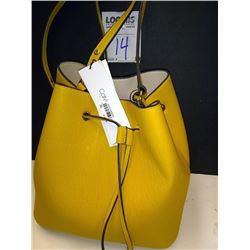 NEW, CALVIN KLEIN LEATHER CONVERTIBLE HANDBAG $138.00
