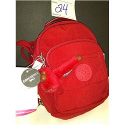 NEW, KIPLING CONVERTIBLE NYLON BAG, SMALLER SIZE $69.00
