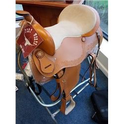 NEW FORT WORTH NEW (SHOWROOM SAMPLE) SADDLE/ $499.00