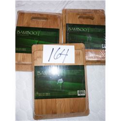 BAMBOO CUTTING BOARD SETS of 2 /$29.99 SET OF 2