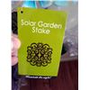 Image 4 : METAL LED SOLAR GARDEN FLOWER / $79.00