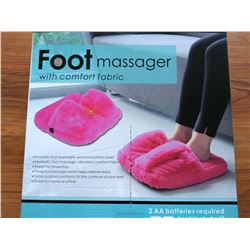PLUSH B/0  FOOT MASSAGER / $39.99
