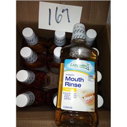 SEALED CASE OF 12 NEW ANTISEPTIC MOUTH WASH / $4.99 EACH