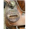 Image 2 : OZARK 16" ROPING SADDLE  / HAND TOOLED