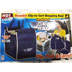 GRAB BAG  INSULATED SHOPPING BAG/ $19.99 EA