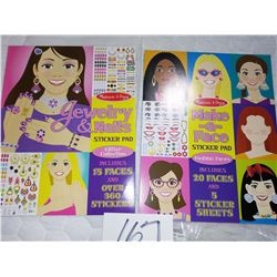 MELISSA & DOUG FUN BOOKS / SET OF 2 ASST $14.99 EACH