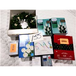 CHRISTMAS DECOR LOT /OVER $100.00 LIST
