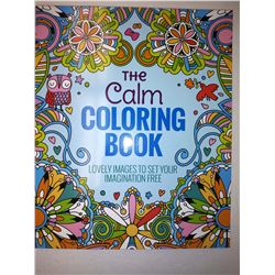 "THE CALM" ALL AGES COLORING BOOK $14.99 EA