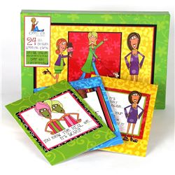 CHEEKY CHIC GREETING CARD SET/ $50.00 VALUE PER SET