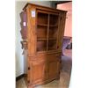 Image 1 : HARD ROCK MAPLE COUNTRY HUTCH - NO GLASS