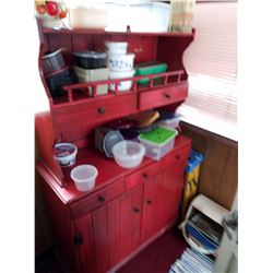 PAINTED KITCHEN CABINET