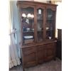 Image 1 : HARD ROCK MAPLE DISPLAY HUTCH