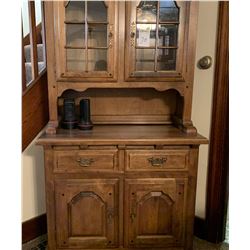 TAYLOR STEWART WALNUT HUTCH