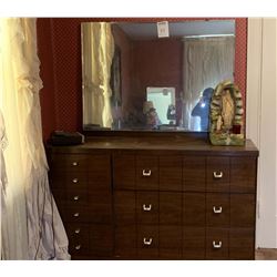 VINTAGE WALNUT DRESSER